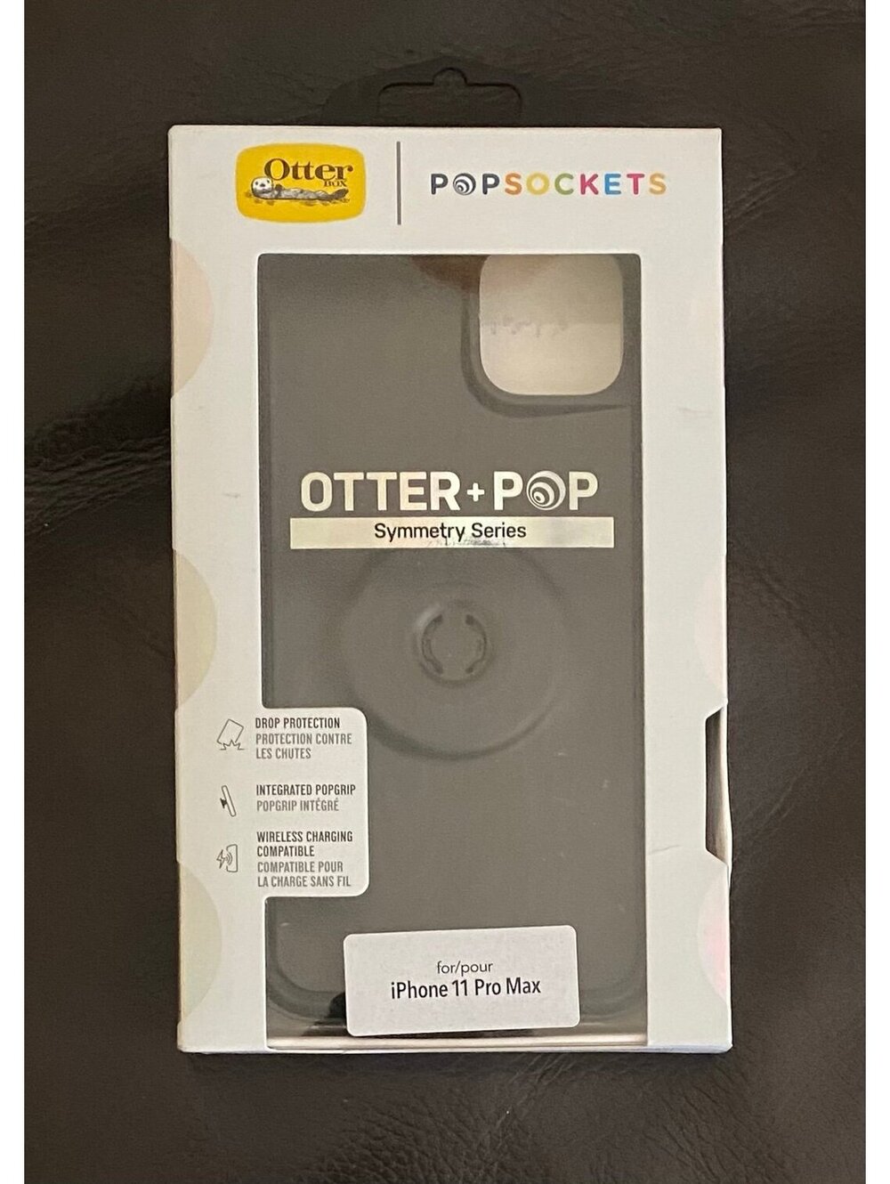 OtterBox Pop Symmetry Series Case for iPhone 11 Pro Max Black